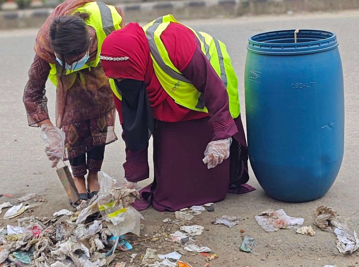চুয়াডাঙ্গা শহরের সৌন্দর্যবর্ধনে সংযোগ ভলান্টিয়ার্স